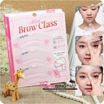 mini brow class, drawing stencil guide, eyebrow stencil guide, etude house inspired brow stencil, -- Beauty Products -- Antipolo, Philippines
