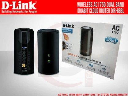 dlink wireless ac1750 dual band gigabit cloud router dir 868l, -- Software Pasig, Philippines