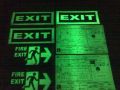 glow in the dark stickers photoluminescent sticker exit signs directional s, -- Architecture & Engineering -- Metro Manila, Philippines