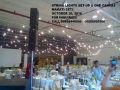 wedding debut event equipment for rent lights and sounds, -- Arts & Entertainment -- Zambales, Philippines