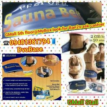sauna belt, -- Weight Loss -- Davao City, Philippines