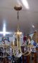 brass chandelier with crystals, chandelier, brass, brass chandelier, -- Lighting & Electricals -- Metro Manila, Philippines