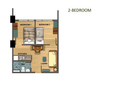 azure urban resort residences two bedroom, -- Apartment & Condominium -- Paranaque, Philippines